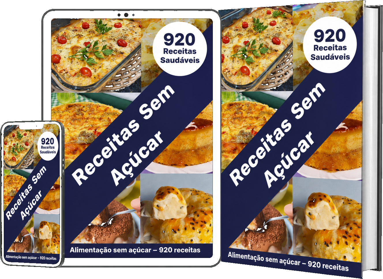 920 Receitas Zero — livro digital de receitas para diabéticos