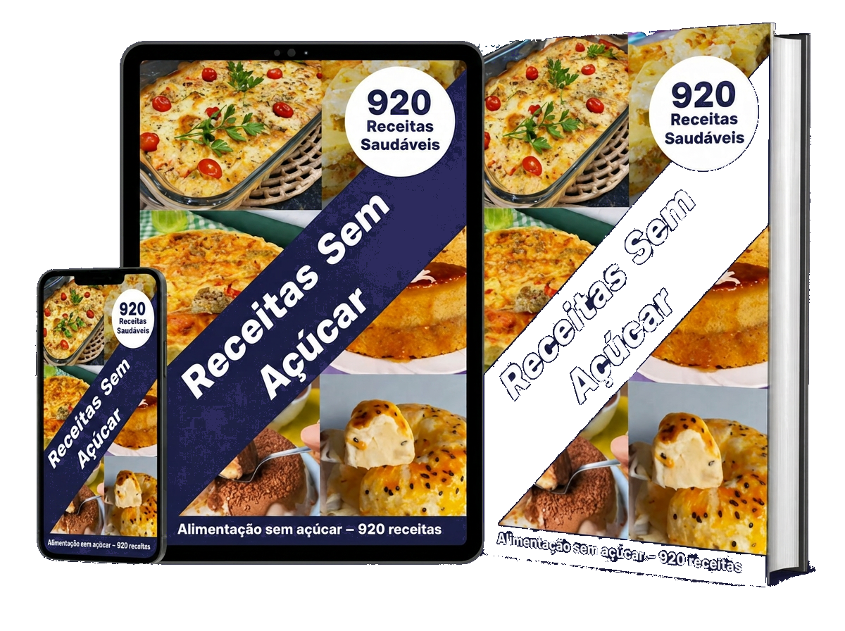 920 Receitas Zero — livro digital de receitas para diabéticos